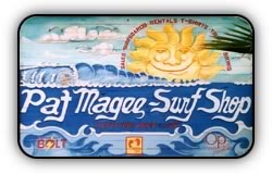 Pat Magee's Surf Shop in Port Aransas Texas